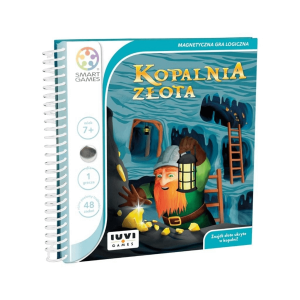 Gra Planszowa Magnetyczna 7+ Kopalnia Złota - Smart Games