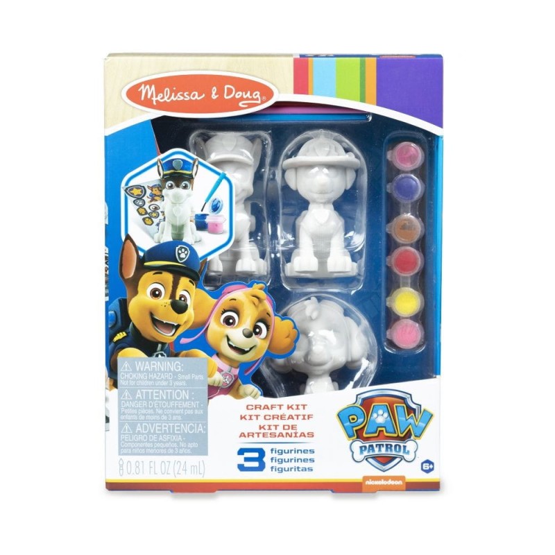 Psi Patrol Figurki do Malowania - Melissa & Doug