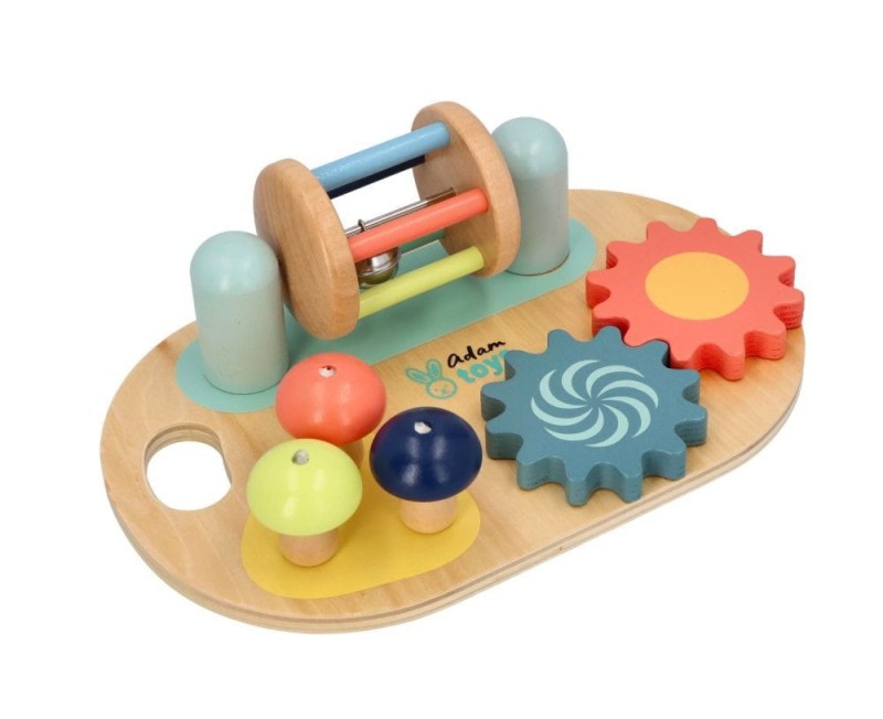 Drewniany Stolik Edukacyjny - Adam Toys