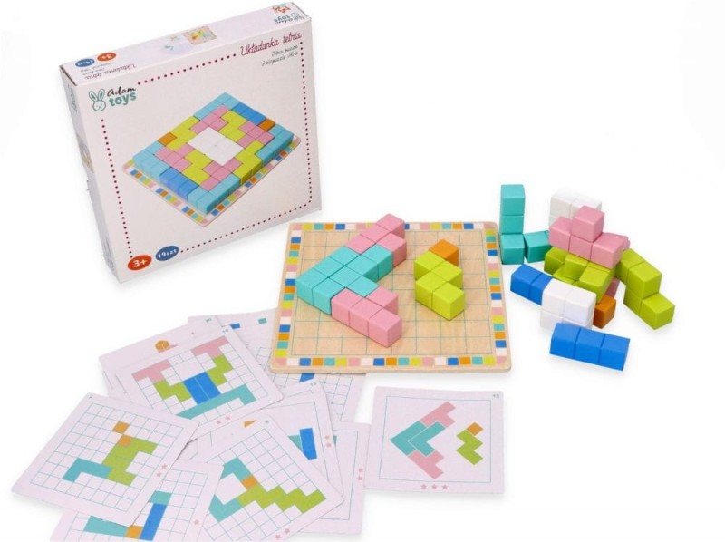 Tetris Układanka Logiczna 3D - Adam Toys