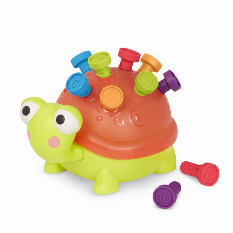 Interaktywny Żółw Edukacyjny – do nauki liczenia i kolorów - b.toys