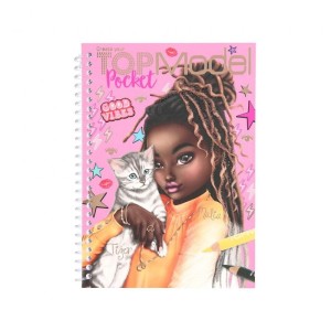 Szkicownik z Naklejkami Modelki Good Vibes - TOPModel