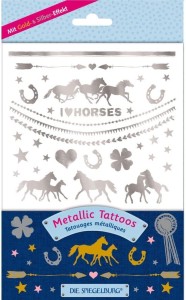 Tatuaże Dziecięce Metaliczne Konie - Die Spiegelburg