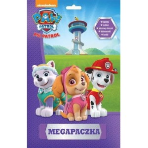 Psi Patrol Megapaczka Kolorowanka z Kredkami i Naklejkami