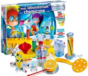 Moje Laboratorium Chemiczne 150 Doświadczeń. Naukowa Zabawa - Clementoni
