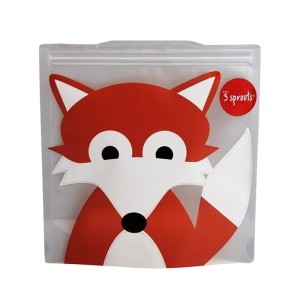 Torebka Strunowa na Kanapki 2 szt. Lis - 3 Sprouts