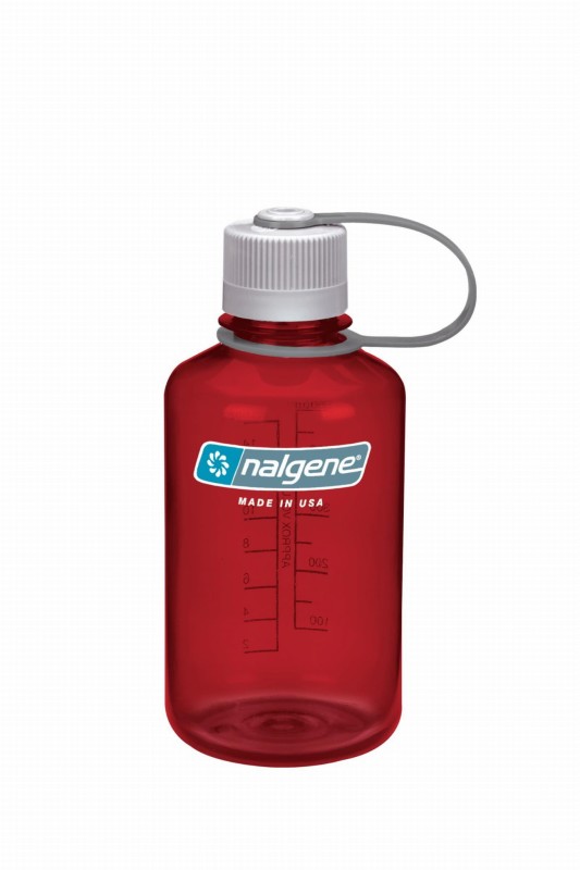 Tritanowa Butelka na Wodę 0,5l Narrow Mouth Red - Nalgene