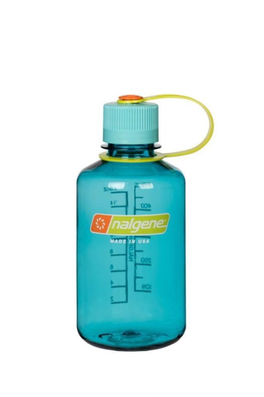 Tritanowa Butelka na Wodę 0,5l Narrow Mouth Cerulean - Nalgene