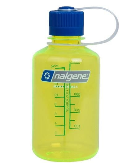 Tritanowa Butelka na Wodę 0,5l Narrow Mouth Safety Yellow - Nalgene