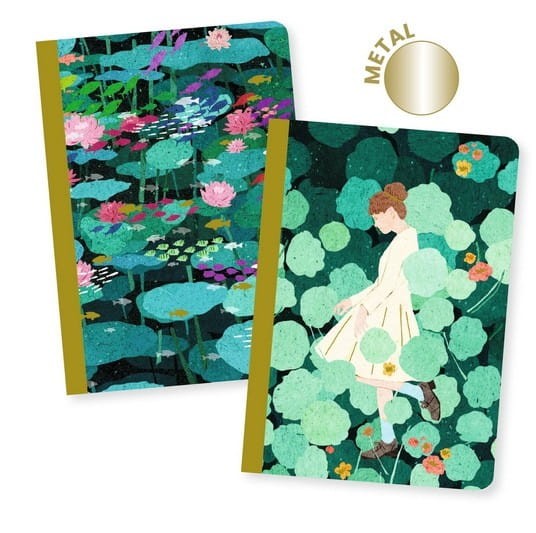 Zestaw 2 małe notesiki Xuan - Djeco