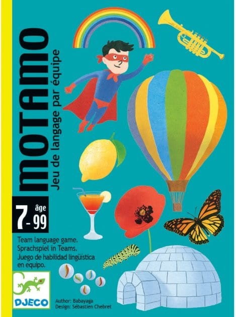 Gra w Karty MotaMo zgadywanie - Djeco