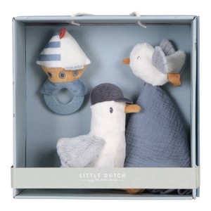 Zestaw na prezent dla Niemowlaka Sailors Bay Giftbox - Little Dutch