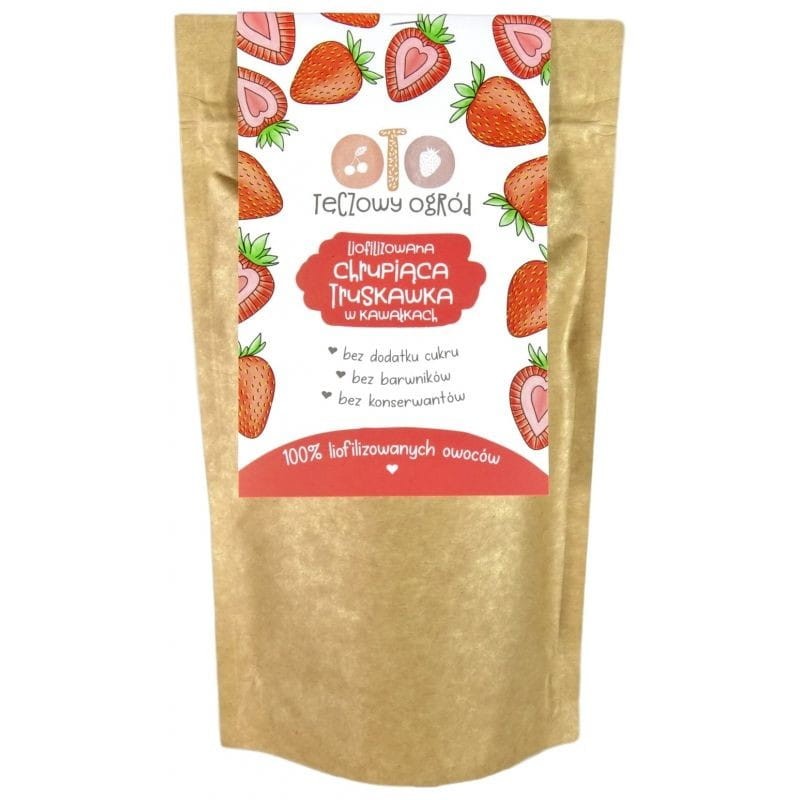 Truskawki liofilizowane (w kawałkach) 20 g - Otolandia