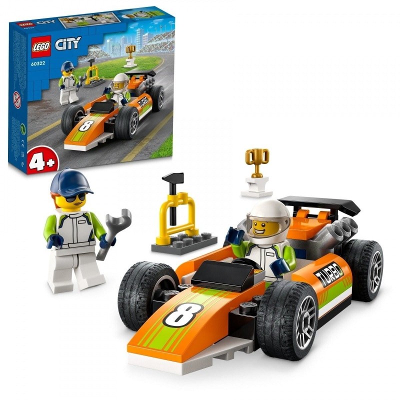 Klocki Lego CITY 60322 Samochód Wyścigowy