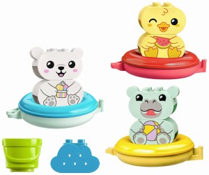 Zabawa w kąpieli: pływający pociąg ze zwierzątkami 10965 Lego Duplo