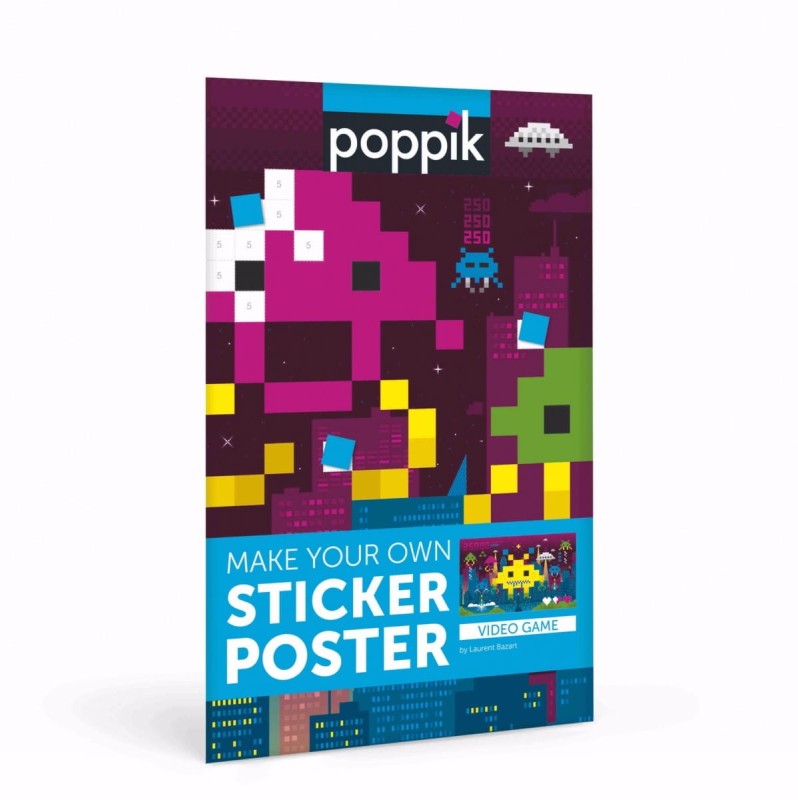 Wyklejanka Pikselowa Gra Video Pixel - Poppik