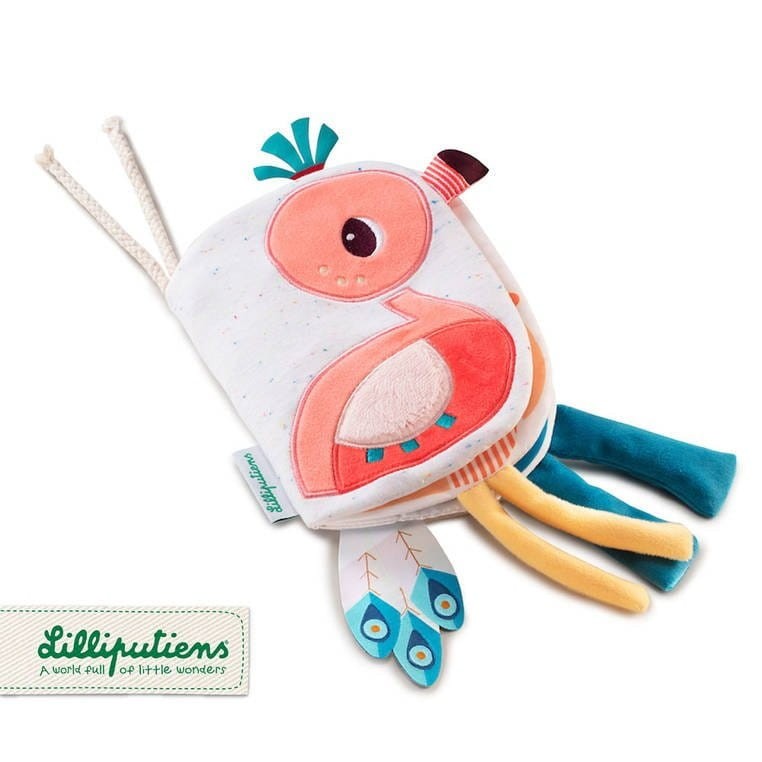 Miękka Książeczka z Wystającymi Elementami Flaming - Lilliputiens