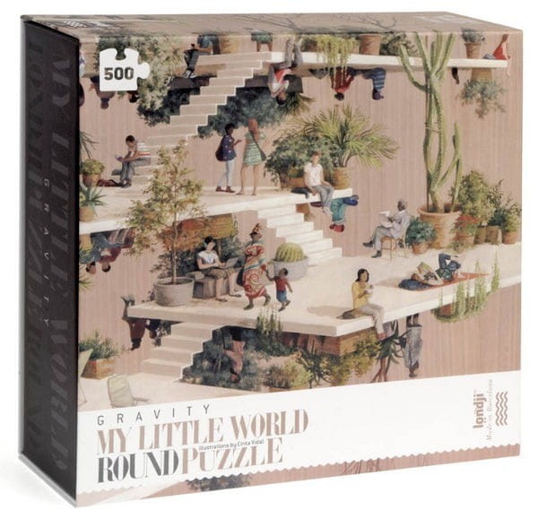 Okrągłe Puzzle Gravity 500 el. - Londji
