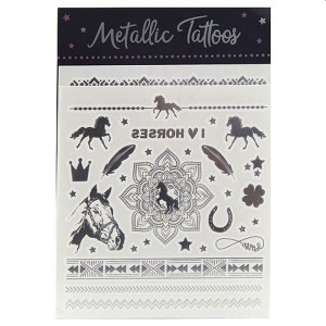 Tatuaże Metaliczne dla Dzieci Konie - Miss Melody
