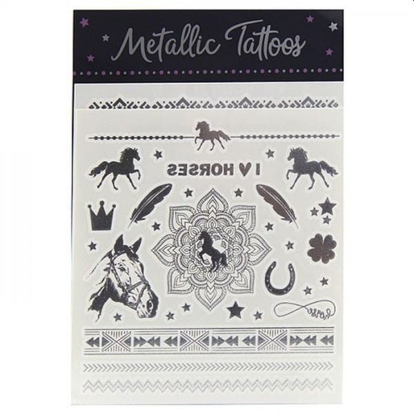 Tatuaże Metaliczne dla Dzieci Konie - Miss Melody