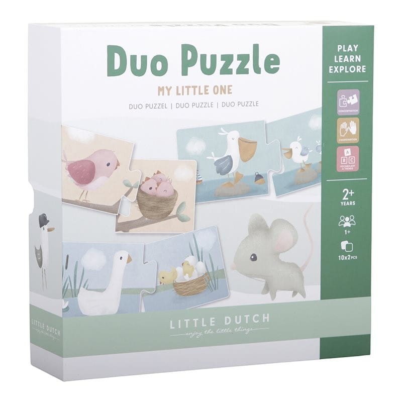 Puzzle Dwuelementowe My Little One - Little Dutch