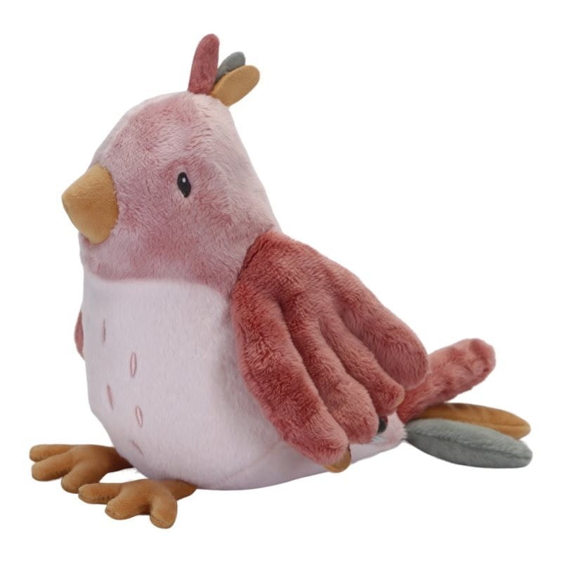 Przytulanka Różowy Ptaszek Olivia 20 cm - Little Dutch