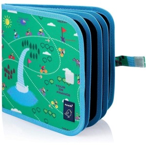 Zmazywalna książeczka z kredą Doodle It Book Tour de France - Jaq Jaq Bird