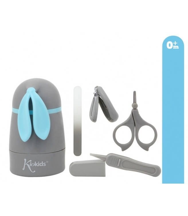Zestaw do Manicure dla Dzieci Królik Niebieski - Kiokids