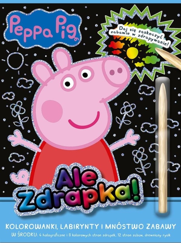 Świnka Peppa - Ale zdrapka! - Zdrapywanki z Rysikiem