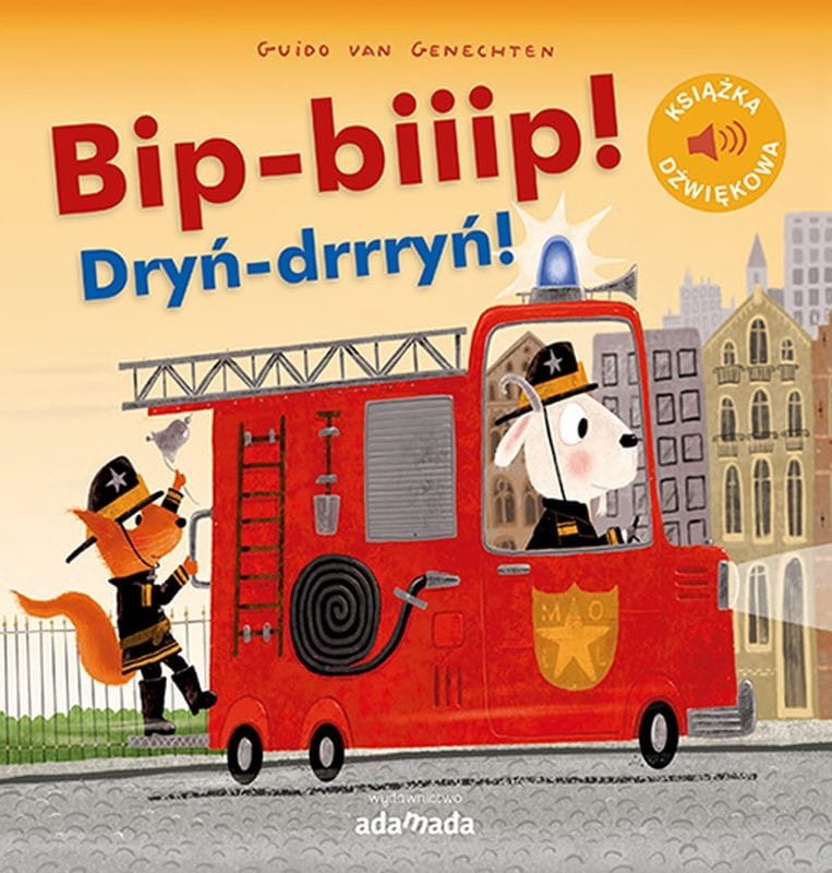 Bip-biiip! Dryń-drrryń! Książka Dźwiękowa