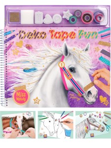 Zestaw Kreatywny Stempelki Taśmy Konie  - Miss Melody