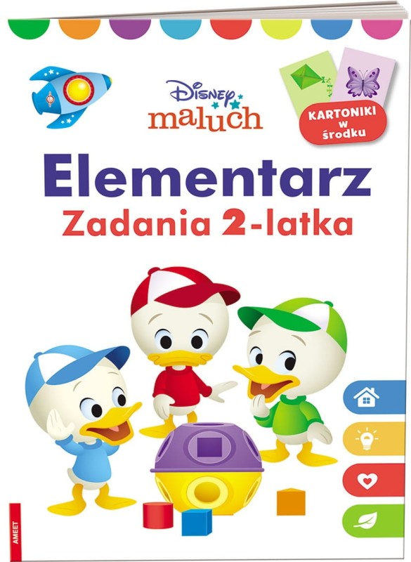 Elementarz. Zadania 2-latka - Disney maluch