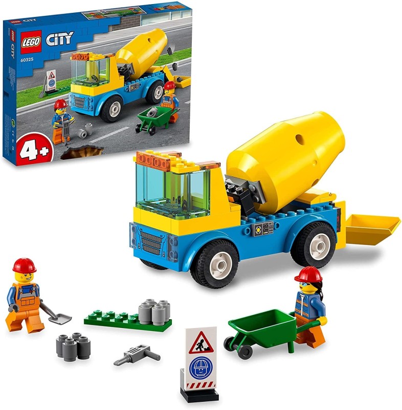 Klocki Lego City 60325 Ciężarówka z betoniarką - Lego
