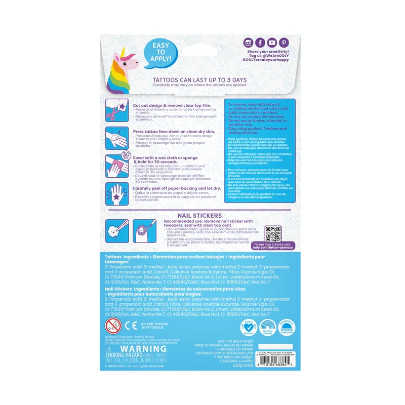 OOLY-Tattoo-Palooza-Tattoos-Nail-Stickers-Unicorns-Rainbows-Package-Back.webp