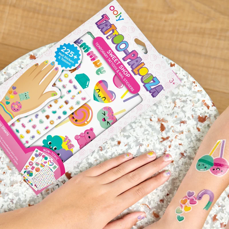 OOLY-Tattoo-Palooza-Tattoos-Nail-Stickers-Unicorns-Sweet-Shop-Close-Up.webp