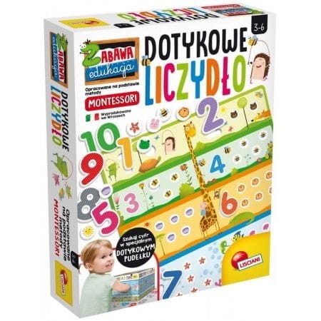 Montessori Zabawa i edukacja. Dotykowe liczydło