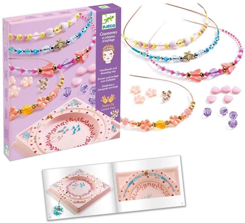 Zestaw Zrób Biżuterię Opaski Tiary - Djeco