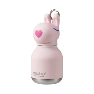 Termos Króliczek butelka z zawieszką Mini Bestie Asobu 200ml