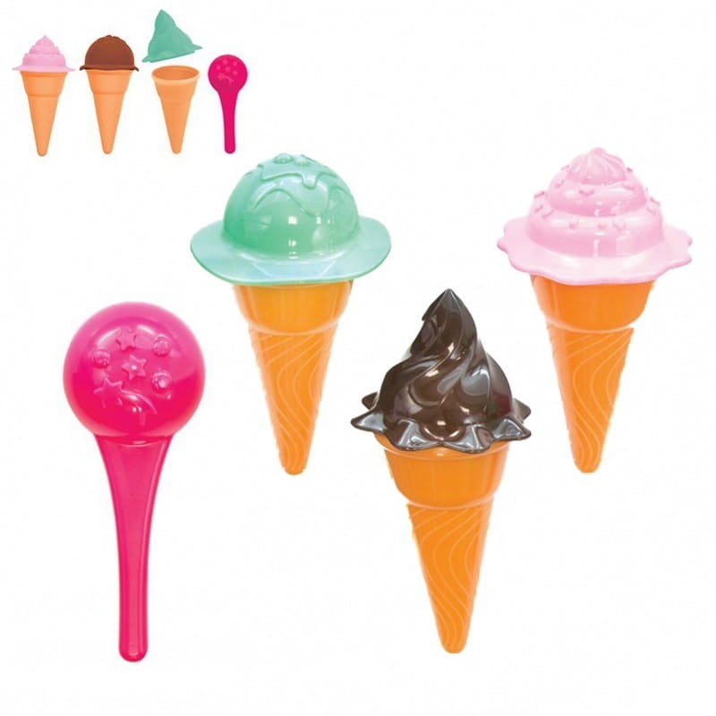 Foremki do Piasku Lody Rożki - Woopie