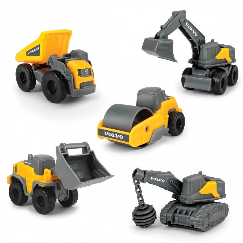 Pojazdy Budowlane Volvo 5-Pak - DICKIE Construction
