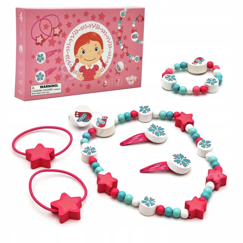 Pudełko z Biżuterią i Akcesoriami do Włosów Gwiazdki - Tooky Toy