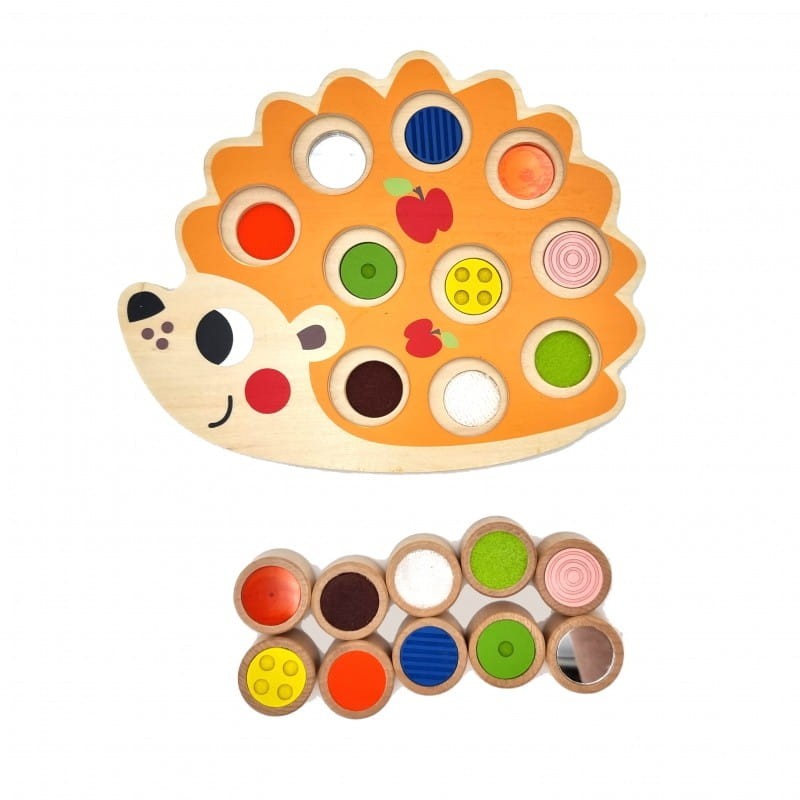 Układanka sensoryczna Jeż - Tooky Toy