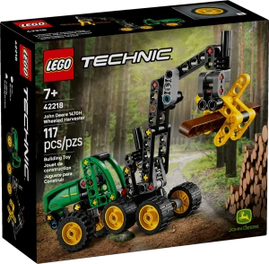 Lego 42218 Harwester kołowy John Deere 1470H pojazd budowlany Technic