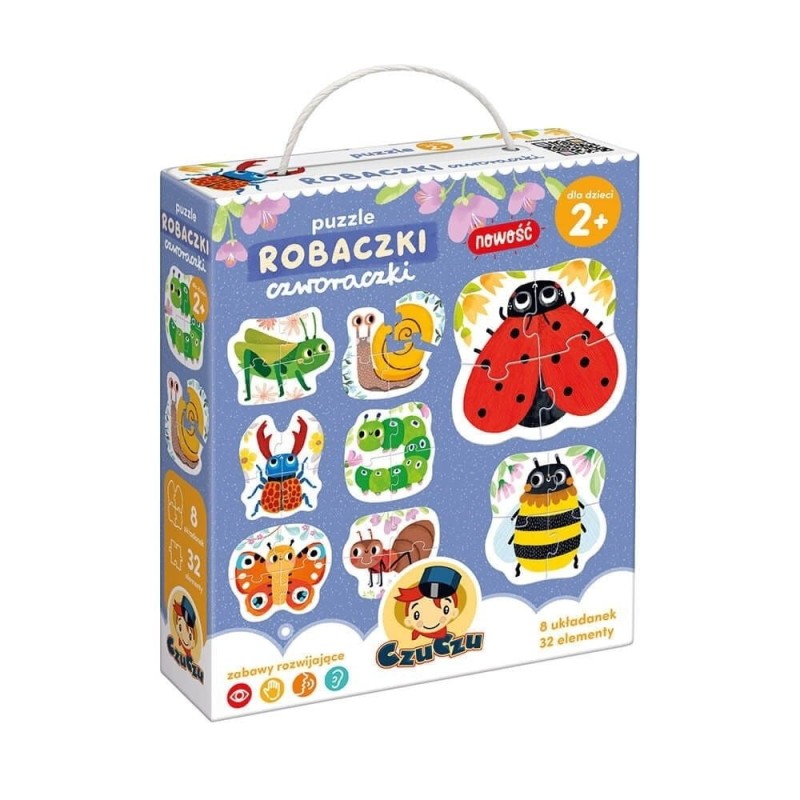 Puzzle Robaczki czworaczki - CzuCzu