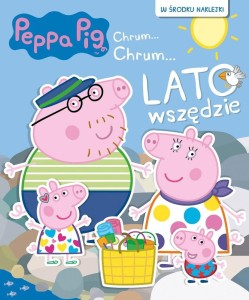 Świnka Peppa Chrum Chrum Lato wszędzie Zabawy z naklejkami