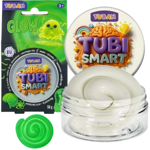 Masa plastyczna Smart rozciąga się, pęka i podskakuje, świecąca w ciemności Tuban