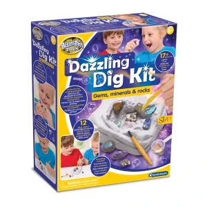 Magiczne Wykopaliska kamienie minerały Dazzling Dig Kit Brainstorm