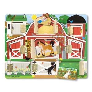 Tablica Motoryczna Farma - Melissa & Doug