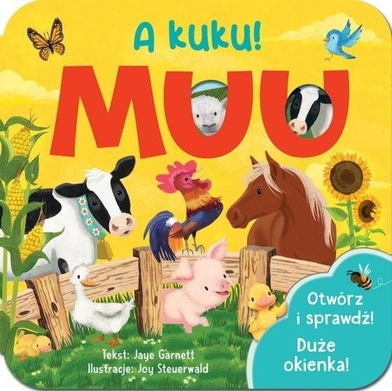 A kuku! MUU Książeczka z Okienkami