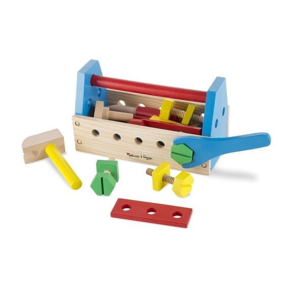 Skrzynka z Drewnianymi Narzędziami i Śrubami - Melissa &Doug